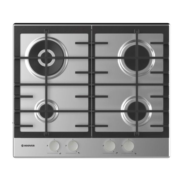 صورة المنتج: مسطح-هوفر-بلت إن 60 × 60 - 4 شعلة غاز استانلس HHG6BR4MX EGY